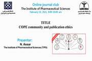 COPE community and publication ethics